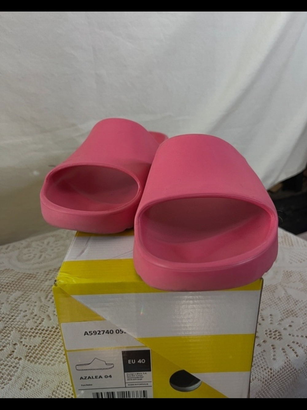 Pink Women’s Lemon Jelly Slide Sandals - Azalea 04